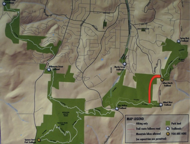 Ridgeline Trail Eugene Map Ridgelinetrail Project